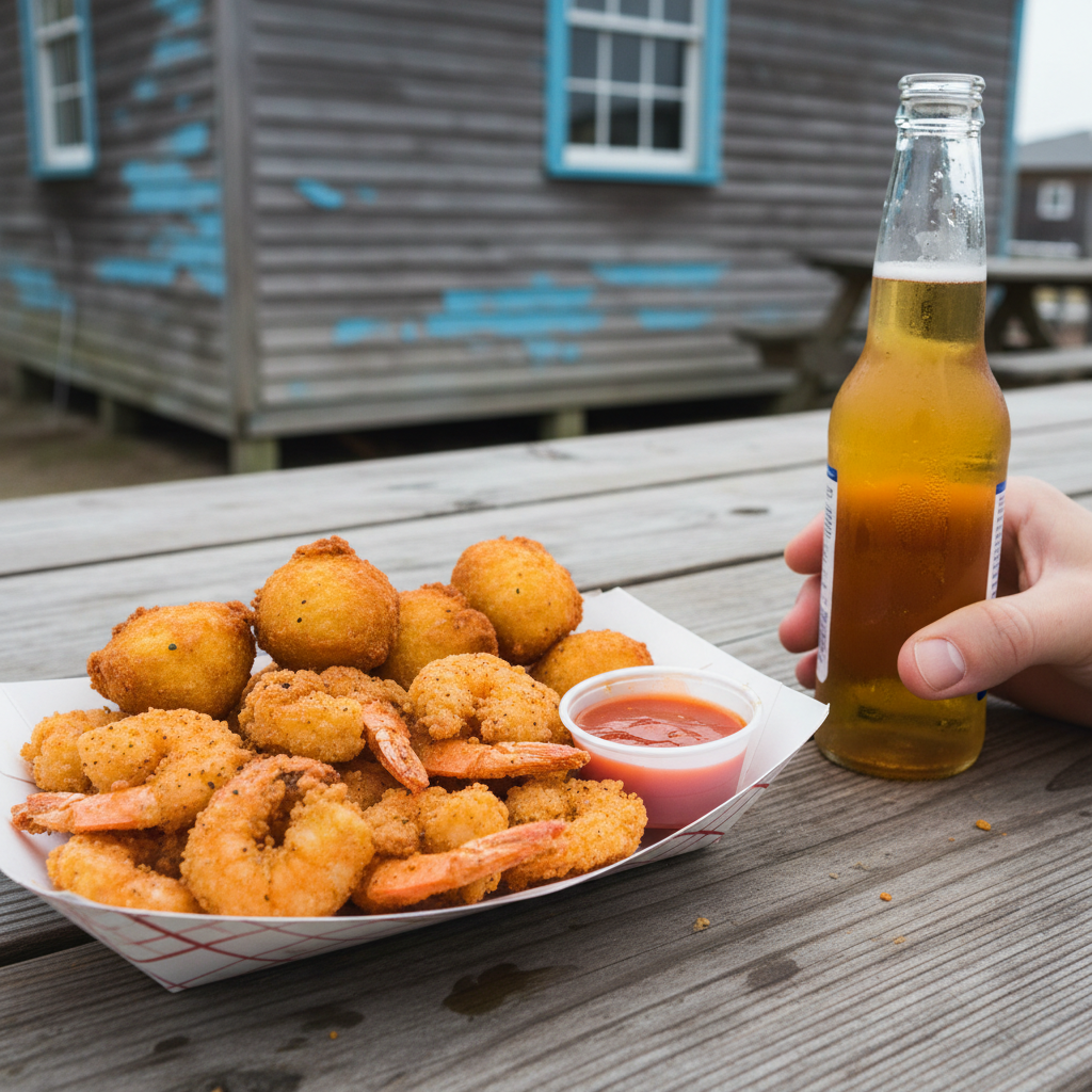 Duffy Street Seafood Shack — Editor's pick: the shack end of North Myrtle, where the seafood stays plain